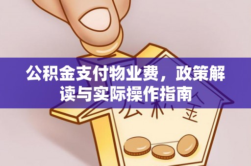 江陵公积金支付物业费，政策解读与实际操作指南