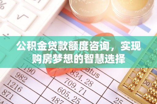 江陵公积金贷款额度咨询，实现购房梦想的智慧选择