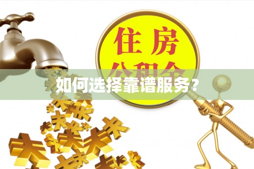 江陵如何选择靠谱服务？