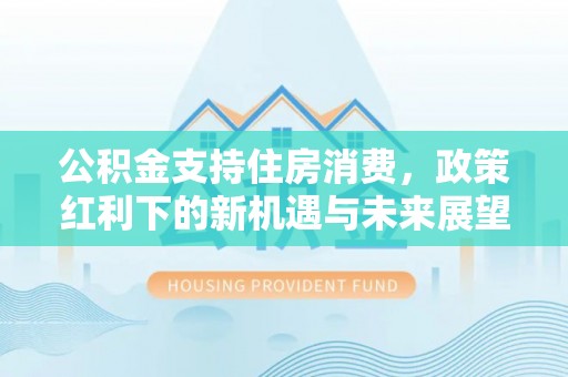 江陵公积金支持住房消费，政策红利下的新机遇与未来展望