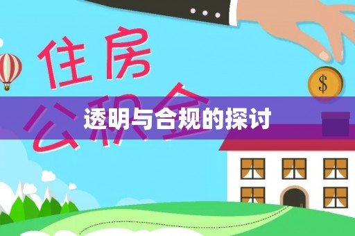 江陵透明与合规的探讨