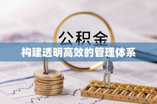 江陵构建透明高效的管理体系