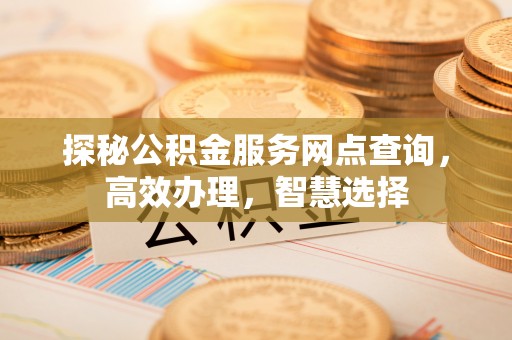 江陵探秘公积金服务网点查询，高效办理，智慧选择