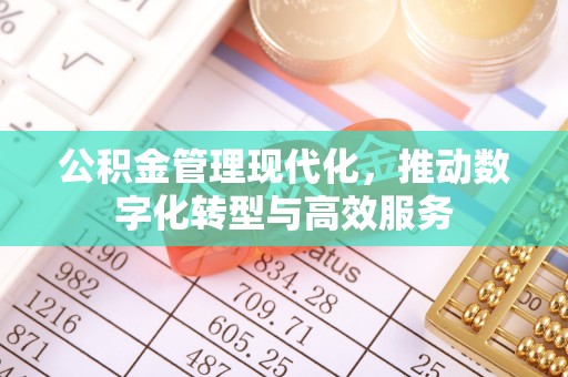 江陵公积金管理现代化，推动数字化转型与高效服务