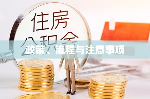 江陵政策、流程与注意事项