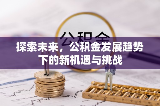 江陵探索未来，公积金发展趋势下的新机遇与挑战