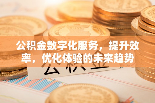 江陵公积金数字化服务，提升效率，优化体验的未来趋势